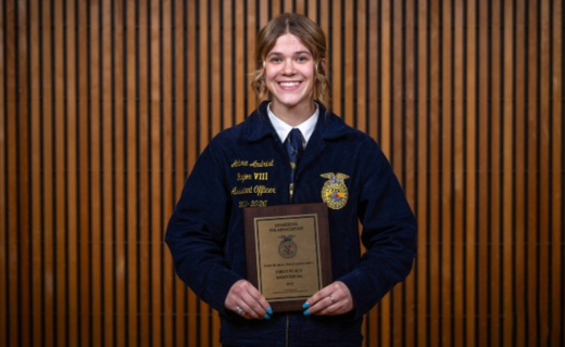 Ambra Andrist Wins FFA Discussion Meet 